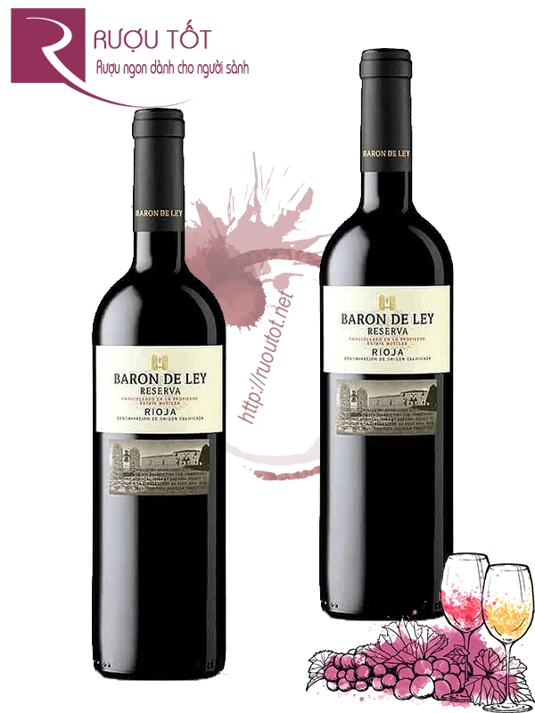Vang đỏ Baron De Ley Reserva DOCa Rioja 13,5%