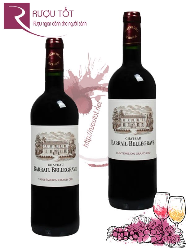 Rượu vang Chateau Barrail Bellegrave Saint Emilion Grand Cru