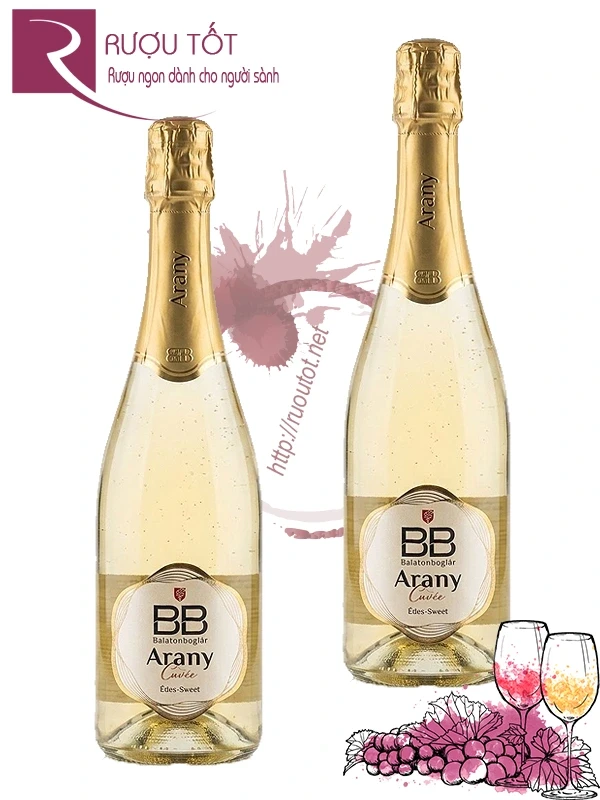 Vang nổ Ý BB Arany Cuvée Sparkling Wine Chính hãng
