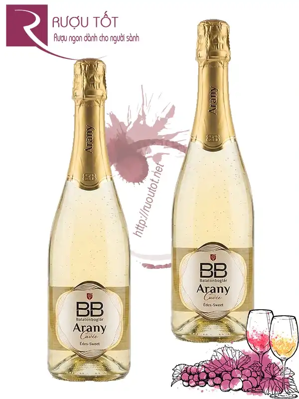 Vang nổ Ý BB Arany Cuvée Sparkling Wine Chính hãng