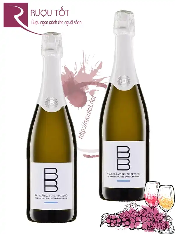Rượu BB Spumante Edes 11,5% 750ml Hungary