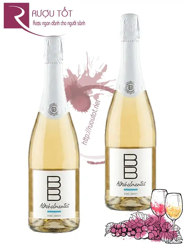 Vang nổ không cồn BB Grape Juice Sparkling