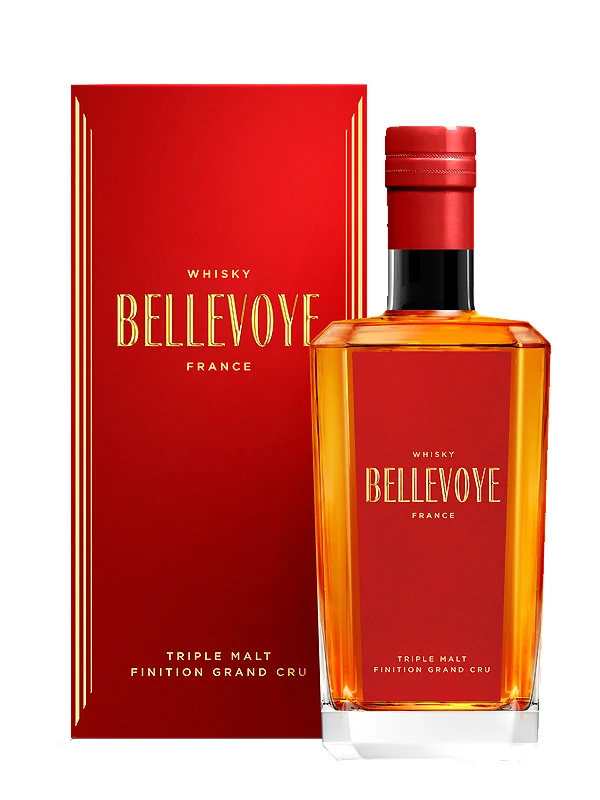 Rượu Bellevoye Red French Triple Malt Whisky 43%