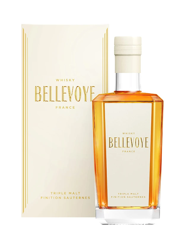 Rượu Bellevoye White Blended Malt Whisky de France 43%