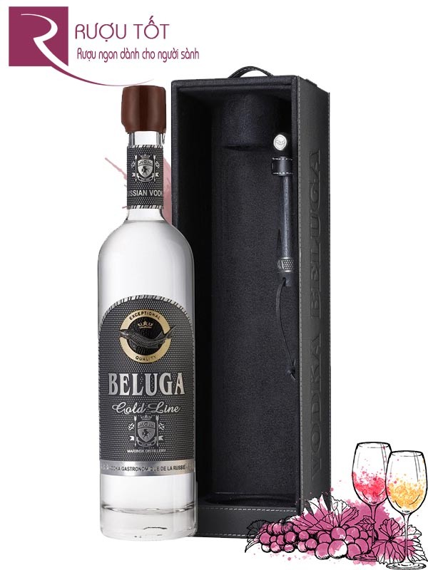 Rượu Vodka Beluga Gold Line 40%