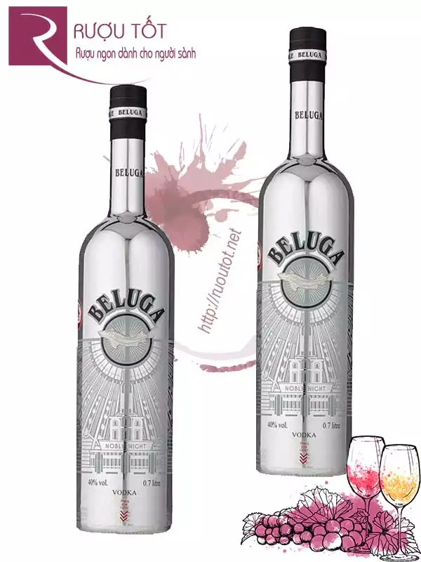 Rượu Beluga Noble Night Vodka 40%