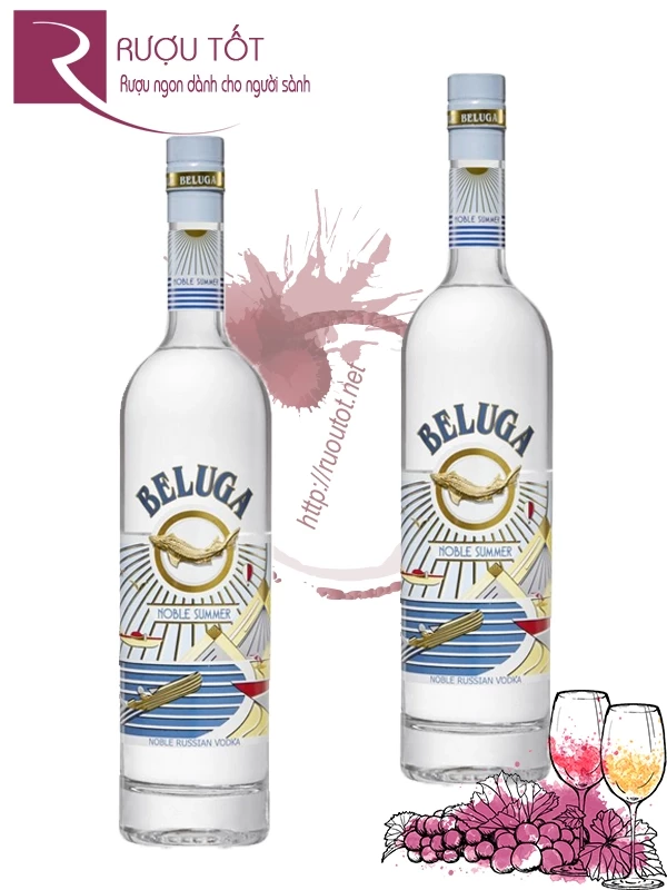 Rượu Vodka Beluga Noble Summer