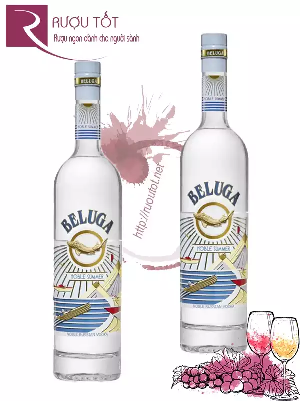 Rượu Vodka Beluga Noble Summer