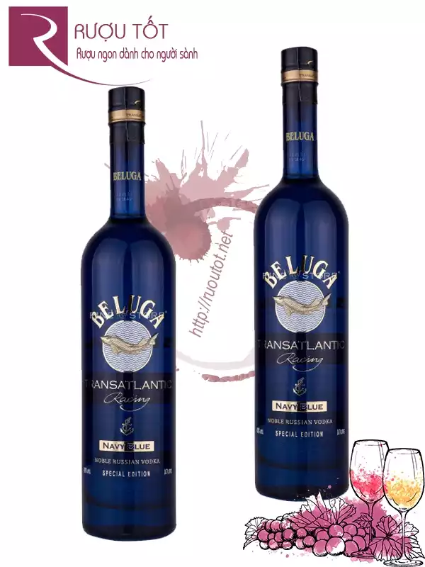 Rượu Vodka Beluga Transatlantic Racing Navy Blue