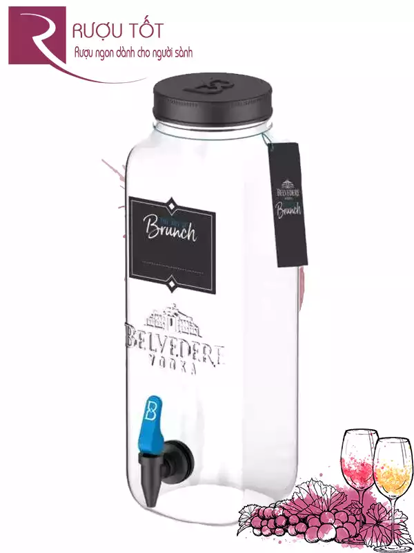 Rượu Belvedere The Art Of Brunch Jar Vodka