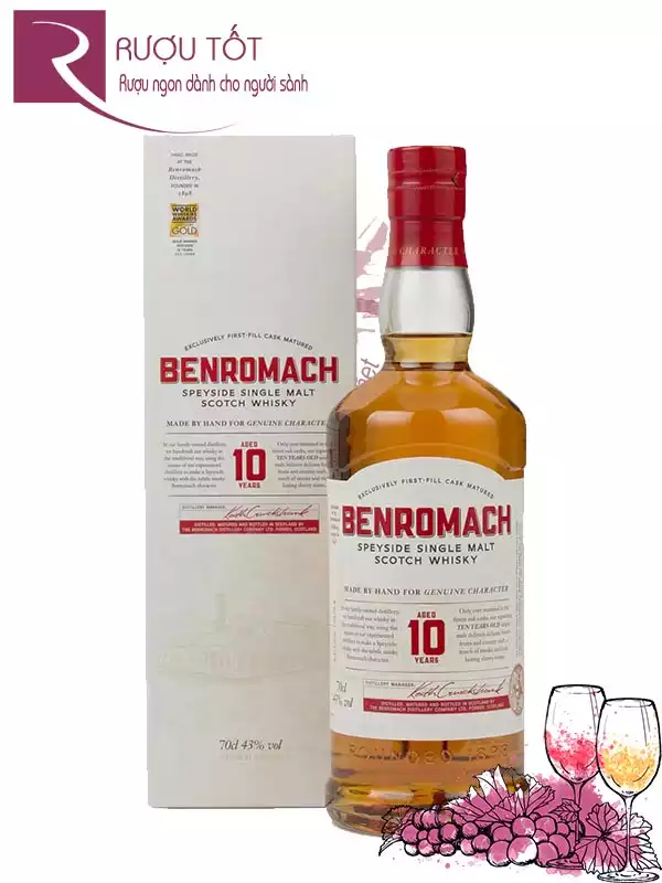 Rượu Benromach 10 Years Old