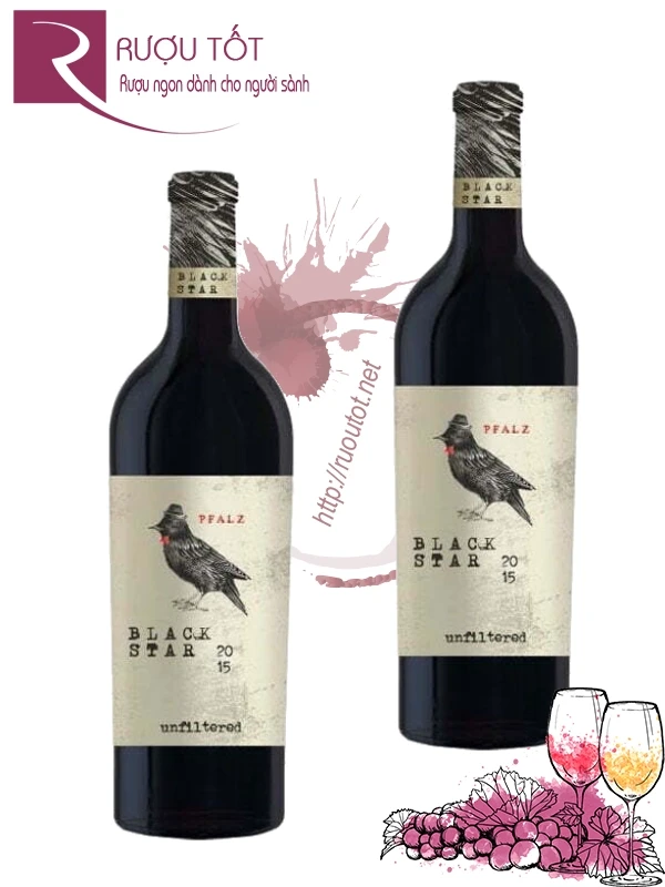 Rượu Vang Black Star Unfiltered Peter Mertes