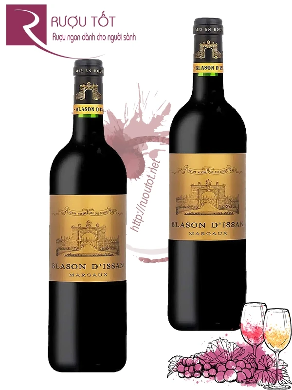 Rượu Vang Pháp Blason Dissan Margaux
