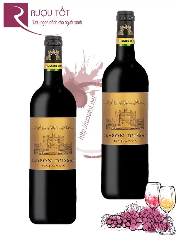 Rượu Vang Pháp Blason Dissan Margaux