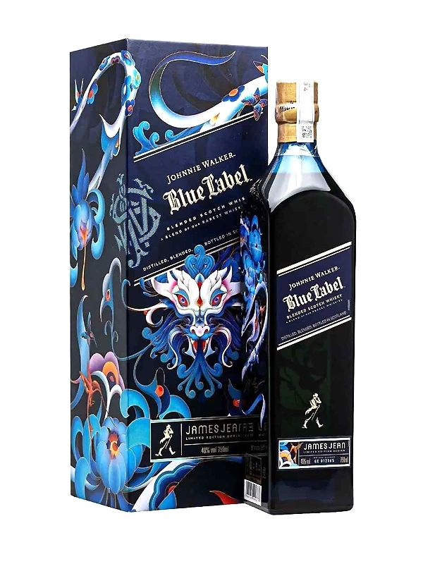 Rượu Johnnie Walker Blue Year Of Dragon 40% 750ml Scotland