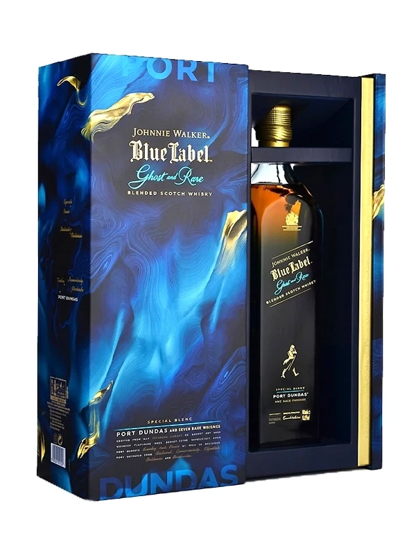 Rượu Johnnie Walker Blue Label Ghost And Rare Port Dundas
