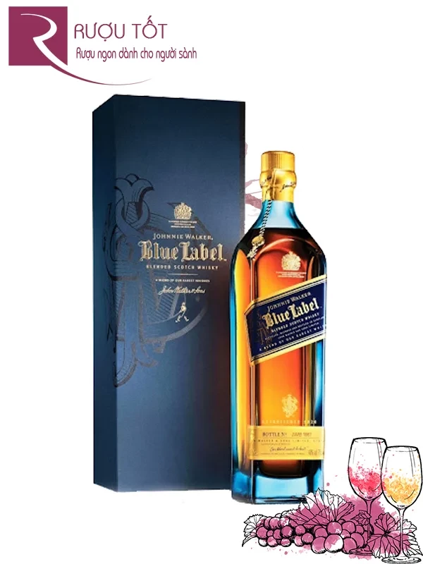 Rượu Blue Label Xách Tay Johnnie Walker