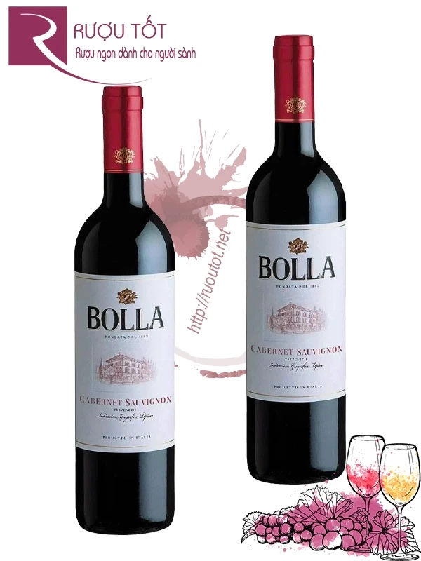 Rượu vang Bolla Cabernet Sauvignon Trevenezie IGT