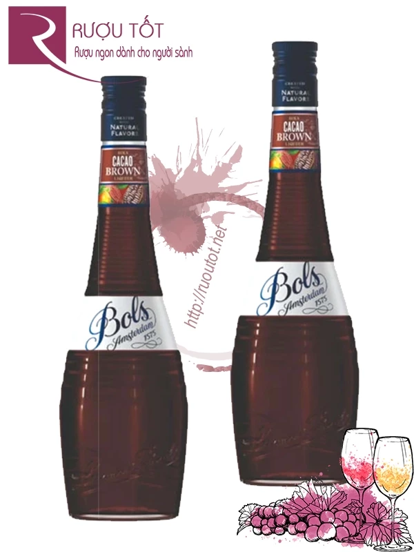 Rượu Bols Cacao Brown