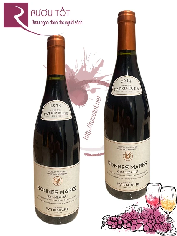 Rượu Bonnes Mares Grand Cru Patriarche Pháp