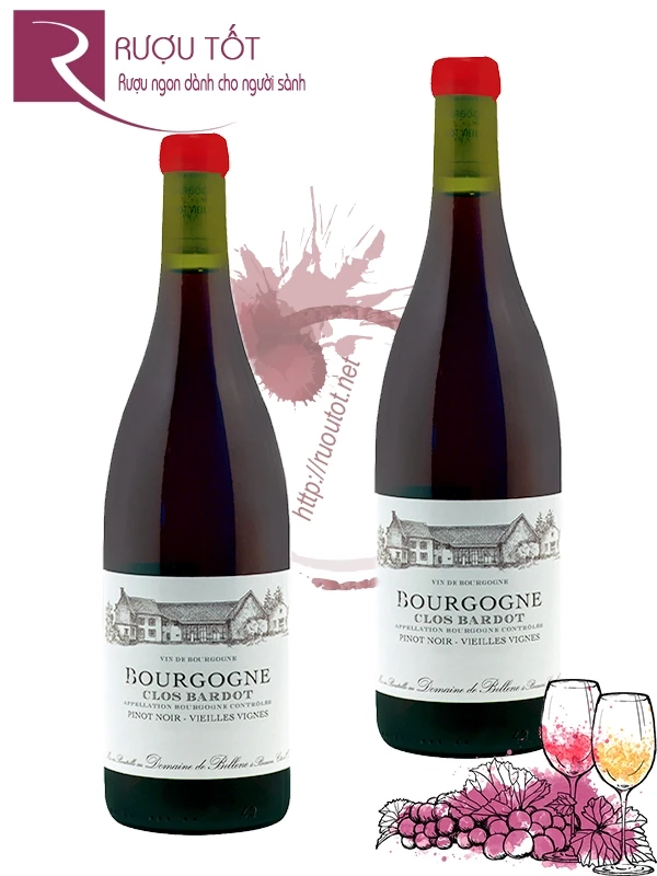 Rượu vang Bourgogne Clos Bardot Vielles Vignes