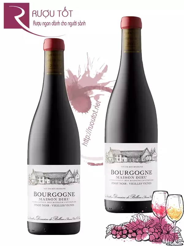 Rượu vang Domaine De Bellene Bourgogne Maison Dieu Vieilles Vignes