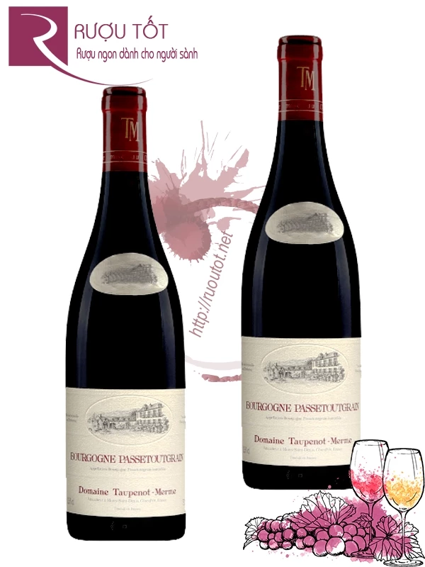Rượu vang Domaine Taupenot Merme Bourgogne Passetoutgrain