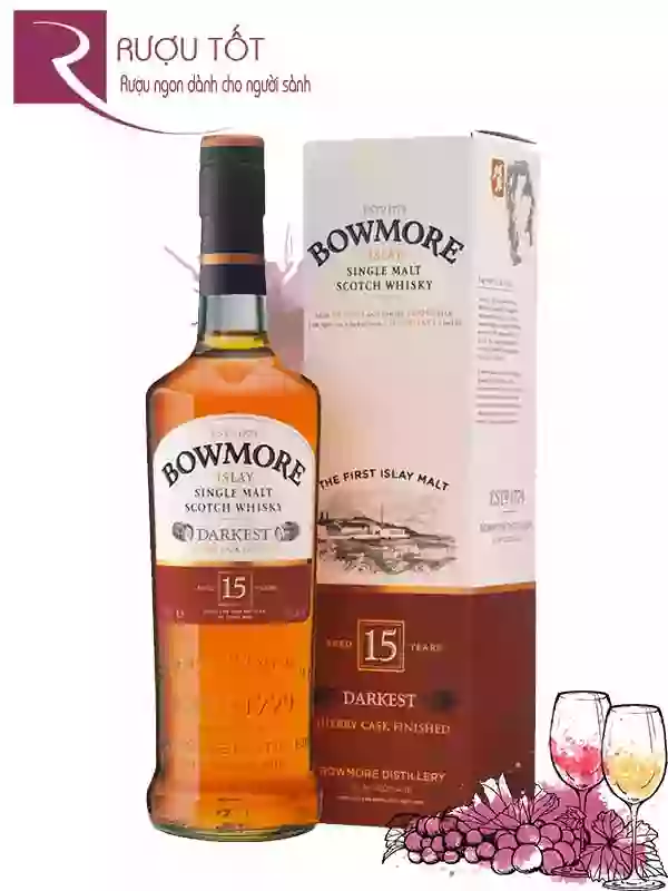 Rượu Bowmore 15 năm