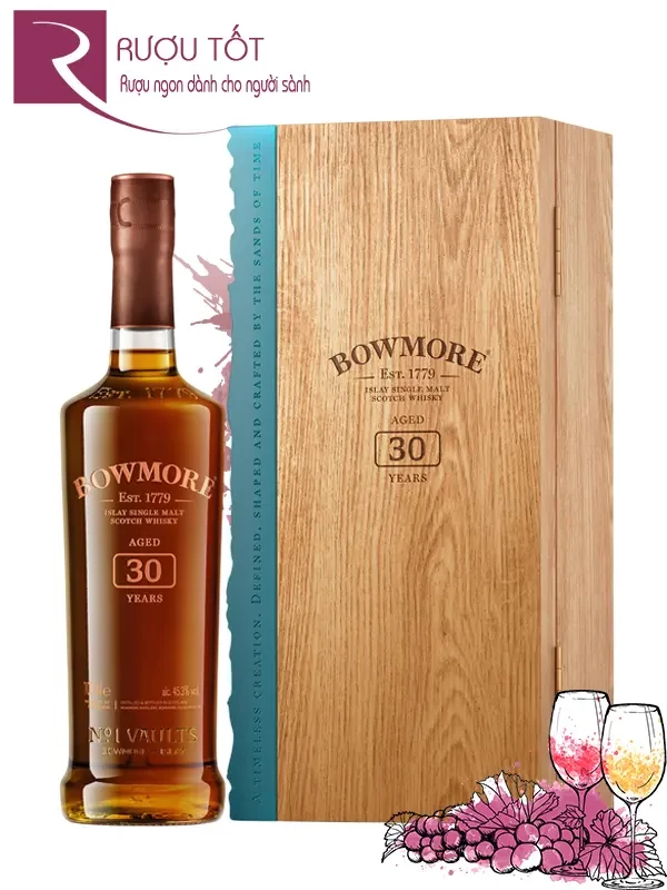 Rượu Bowmore 30 Năm Tuổi