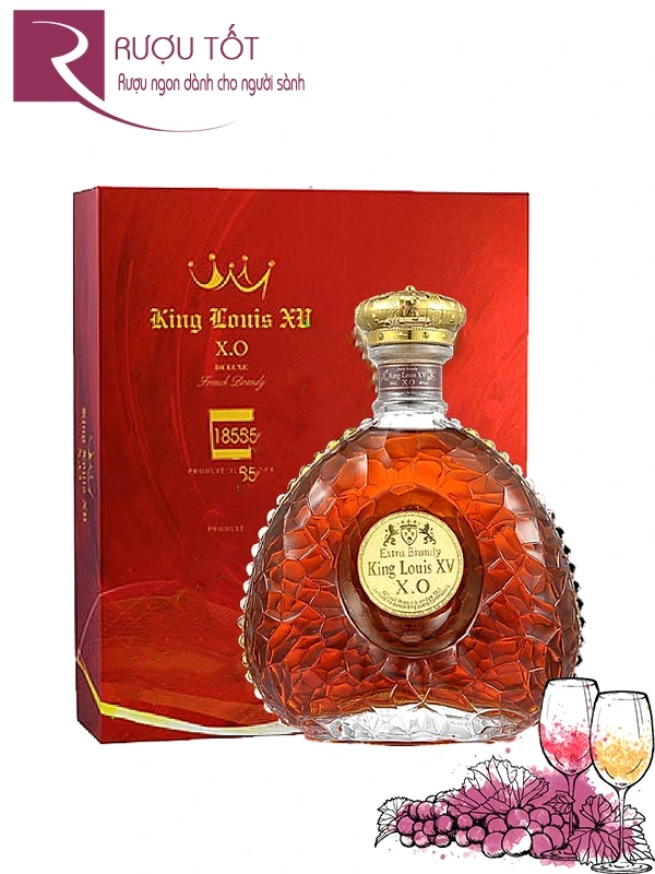 Rượu Brandy King Louis XV XO 700ml