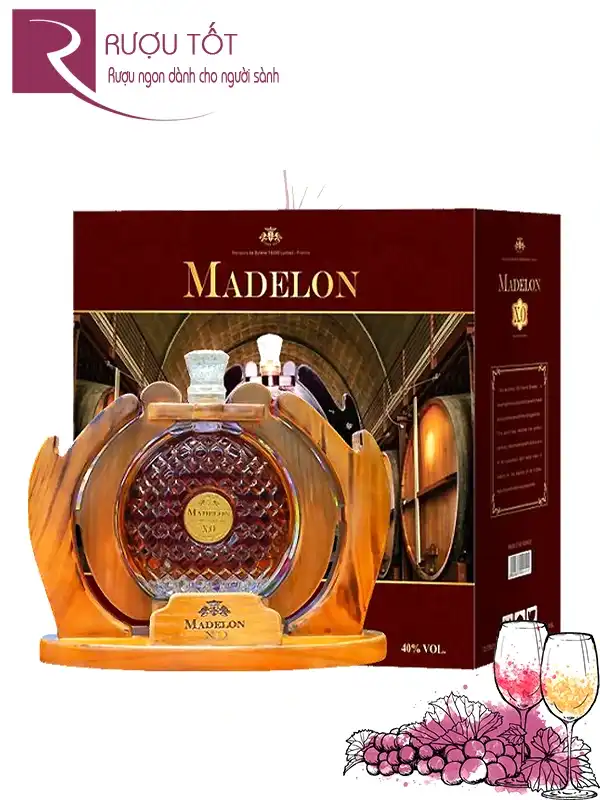 Rượu Brandy Madelon XO 2L