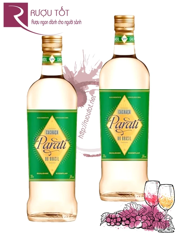 Rượu Rum Parati Cachaca Exemplar Brasil 38%