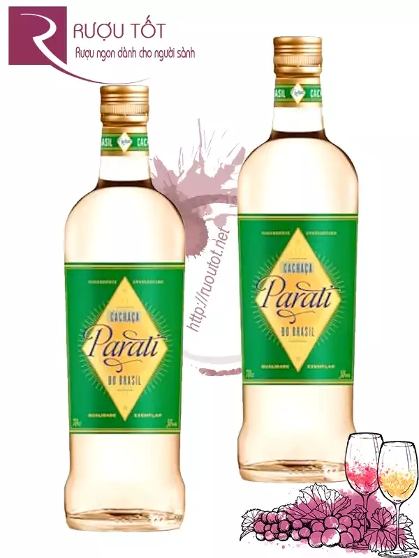 Rượu Rum Parati Cachaca Exemplar Brasil 38%