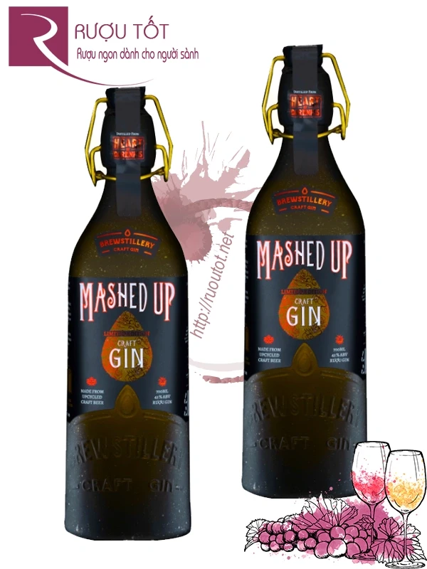 Rượu Brewstillery Mashed Up Gin Furbrew