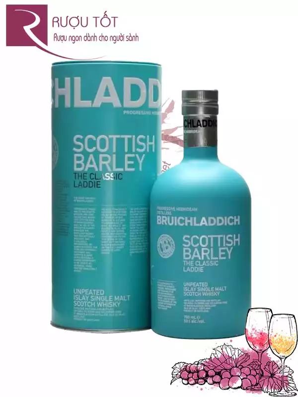 Rượu Bruichladdich The Classic Laddie 700ml 50 Cao Cấp