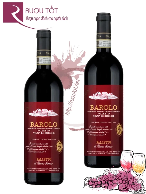 Rượu Bruno Giacosa Barolo Le Rocche del Falletto Riserva DOCG