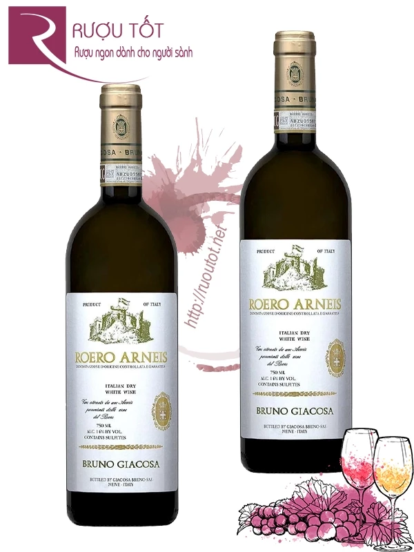 Rượu vang Bruno Giacosa Roero Arneis DOCG