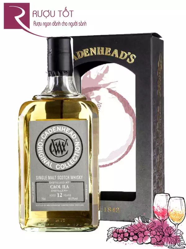 Rượu Whisky Cadenhead Caol Ila 12