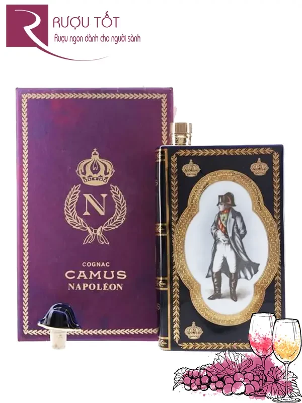 Rượu Camus Napoleon Cognac Book