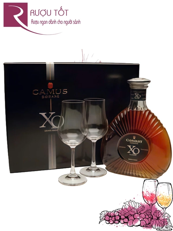 Rượu Camus XO Elegance Gift Set