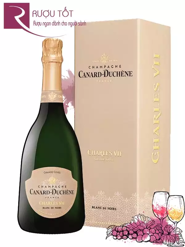 Rượu Champagne Canard Duchene Charles VII Blanc De Noirs