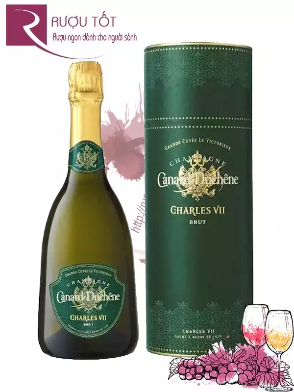 Rượu Champagne Canard Duchene Charles VII Brut