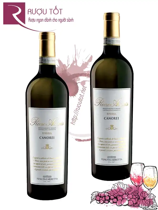 Rượu vang Tenuta Carretta Canorei Roero Arneis Riserva DOCG