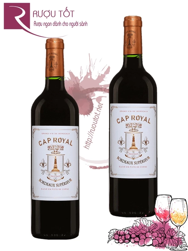 Vang Pháp Cap Royal Bordeaux Superieur