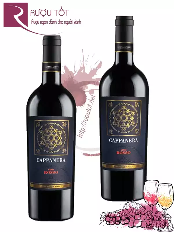 Rượu vang Cappanera Vino Rosso