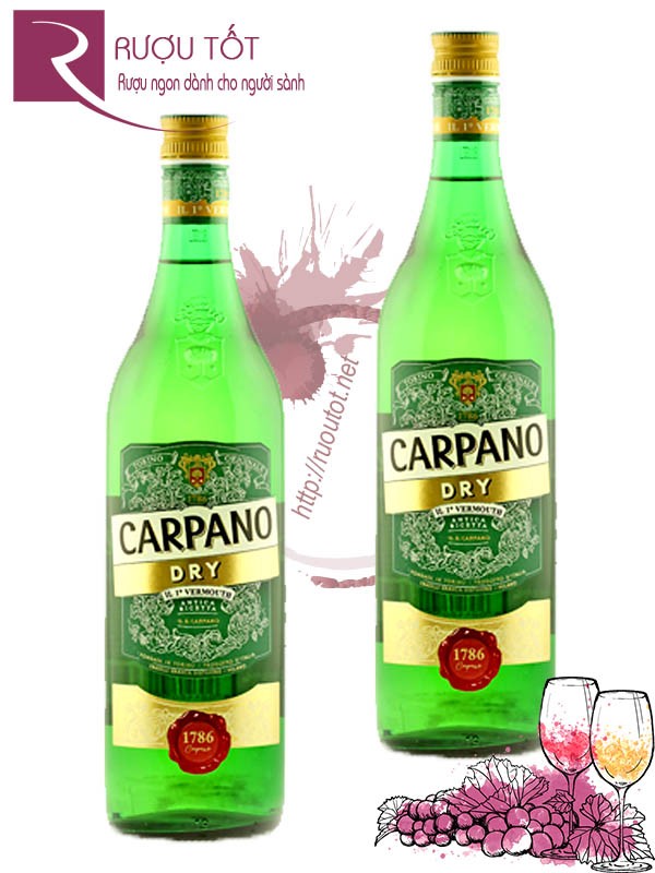 Rượu Vermouth Carpano Dry