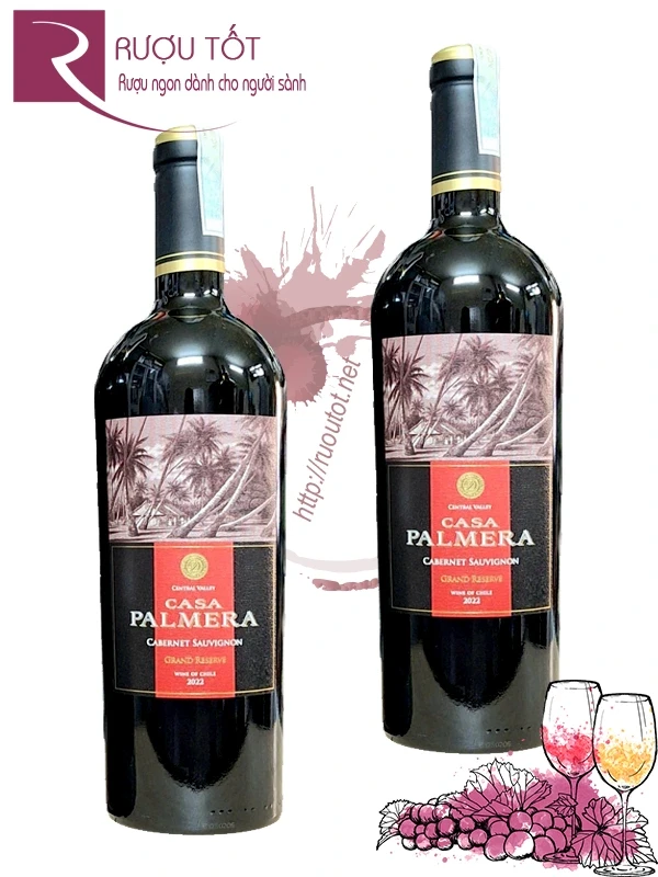 Rượu vang Casa Palmera Cabernet Sauvignon Grand Reserve