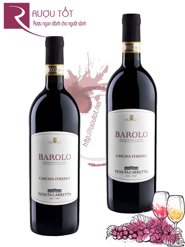 Vang đỏ Tenuta Carretta Cascina Ferrero Barolo DOCG