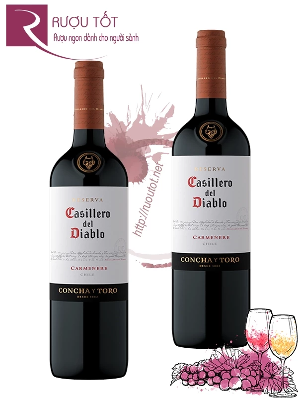 Vang Chile Casillero Del Diablo Carmenere Concha Y Toro