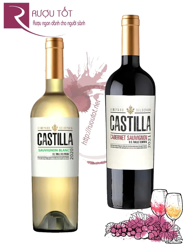 Rượu vang Castilla Red - White 12%
